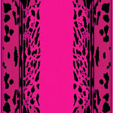Ultra Soft Area Rug, Non Slip, Stain Resistant, Washable Area Rugs for Living Room, Bedroom, Chic Striped Cheetah Style(Pink)