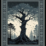 Artistic Grayscale Shapes(Gray)