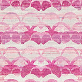Ultra Soft Area Rug, Non Slip, Stain Resistant, Washable Area Rugs for Living Room, Bedroom, Aesthetic Scalloped Bow Rug with Graceful Loops and Soft Pink(Pink)