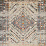 Artful Brown and White Trellis(Gray)