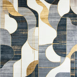 Trendy Transitional Linear Design(Gray)