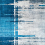 Contemporary Colorful Linear Fusion(Blue)