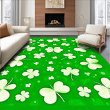 Rustic Shamrock Celebration Aesthetic(Green)