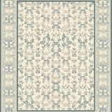 Ivory Scallop Delicate Petal Area Nuance Design(Beige)