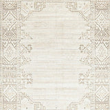 Ultra Soft Area Rug, Non Slip, Stain Resistant, Washable Area Rugs for Living Room, Bedroom, Serene Light Beige Flowing Patterns(Beige)