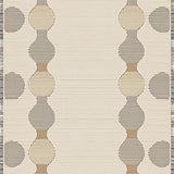 Ultra Soft Area Rug, Non Slip, Stain Resistant, Washable Area Rugs for Living Room, Bedroom, Rustic Textured Scalloped Aesthetic(Beige)