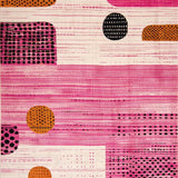 Ultra Soft Area Rug, Non Slip, Stain Resistant, Washable Area Rugs for Living Room, Bedroom, Stylish Whimsical Cheetah Pattern(Pink)
