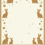 Traditional Seasonal Rabbit Design(Beige)