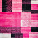 Eclectic Bold Leopard Motif(Pink)