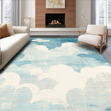 Chic Contemporary Plush Textured(Blue)