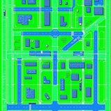 Interactive Cityscape Educational Playmat(Green)
