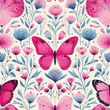 Ultra Soft Area Rug, Non Slip, Stain Resistant, Washable Area Rugs for Living Room, Bedroom, Soft Pastel Botanical Elegance(Pink)