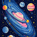 Bold Interstellar Vibe Arrangement(Blue)