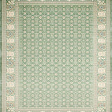 Sage Elegance with Geometric Accents(Green)