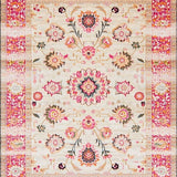 Whimsical Tropical Petal Motif(Pink)