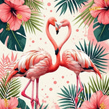 Whimsical Paradise Motif Design(Pink)