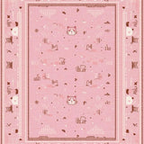 Preppy Pink Tiger Character Style(Pink)