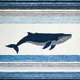 Chic Nautical Whale Aesthetic(Blue)