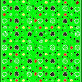 Festive Four Leaf Clover Aesthetic(Green)