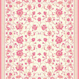 Aesthetic Pink Beige Bath Groovy Retro Swirl Mat(Beige)