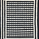 Chic Monochrome Checkerboard Design(Black)