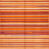 Ultra Soft Area Rug, Non Slip, Stain Resistant, Washable Area Rugs for Living Room, Bedroom, Cozy Rustic Textured Motif(Orange)