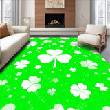 Festive Green Shamrock Aesthetic(Green)