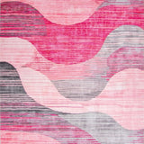Contemporary Pink Geometric Aesthetics(Pink)