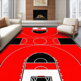 Dynamic Court Inspired Graphic Style(Red)