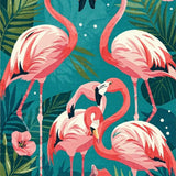 Lush Exotic Bird Theme(Pink)