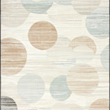 Rustic Chic Round Flourish(Beige)