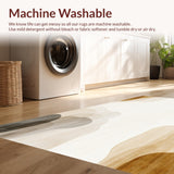 Ultra Soft Area Rug, Non Slip, Stain Resistant, Washable Area Rugs for Living Room, Bedroom, Warm Beige Whisper Area for Gentle Play & Soothing Relaxation(Beige)