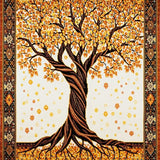 Contemporary Colorful Symbolic Design(Beige)