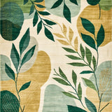 Ultra Soft Area Rug, Non Slip, Stain Resistant, Washable Area Rugs for Living Room, Bedroom, Kindergarten Classroom Area(Green)