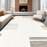 Charming Neutral Artistic Motif(Beige)