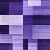 Ultra Soft Area Rug, Non Slip, Stain Resistant, Washable Area Rugs for Living Room, Bedroom, Vibrant Purple Abstract Texture(Purple)