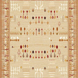 Chic Autumnal Geometric Flair(Beige)