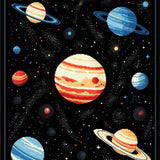 Creative Galactic Imagery Composition(Blue)