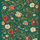 Timeless Classic Floral Symmetry(Green)
