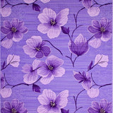 Ultra Soft Area Rug, Non Slip, Stain Resistant, Washable Area Rugs for Living Room, Bedroom, Vibrant Three-Dimensional Blossom(Purple)