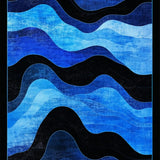 Striking Abstract Fluid(Blue)