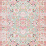 Elegant Blush and Green Fusion(Pink)