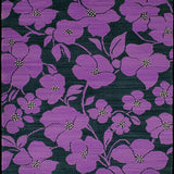 Ultra Soft Area Rug, Non Slip, Stain Resistant, Washable Area Rugs for Living Room, Bedroom, Sophisticated Abstract Color Palette(Purple)