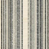 Bold Striped Contrast with Overlapping Black and White Linear Bands(Beige)