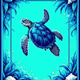 Charming Nautical Patterned Touch(Blue)