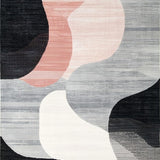 Dynamic Contemporary Brushstroke Visuals(Gray)