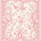 Ultra Soft Area Rug, Non Slip, Stain Resistant, Washable Area Rugs for Living Room, Bedroom, Lush Soft Colorful Foliage Display(Pink)