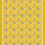 Ultra Soft Area Rug, Non Slip, Stain Resistant, Washable Area Rugs for Living Room, Bedroom, Stylish Black and Brown Pattern(Yellow)