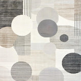 Ultra Soft Area Rug, Non Slip, Stain Resistant, Washable Area Rugs for Living Room, Bedroom, Elegant Plush Abstract Touch(Gray)