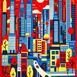 Cheerful Urban Discovery(Red)